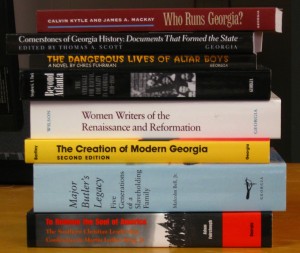 photograph of stacked books